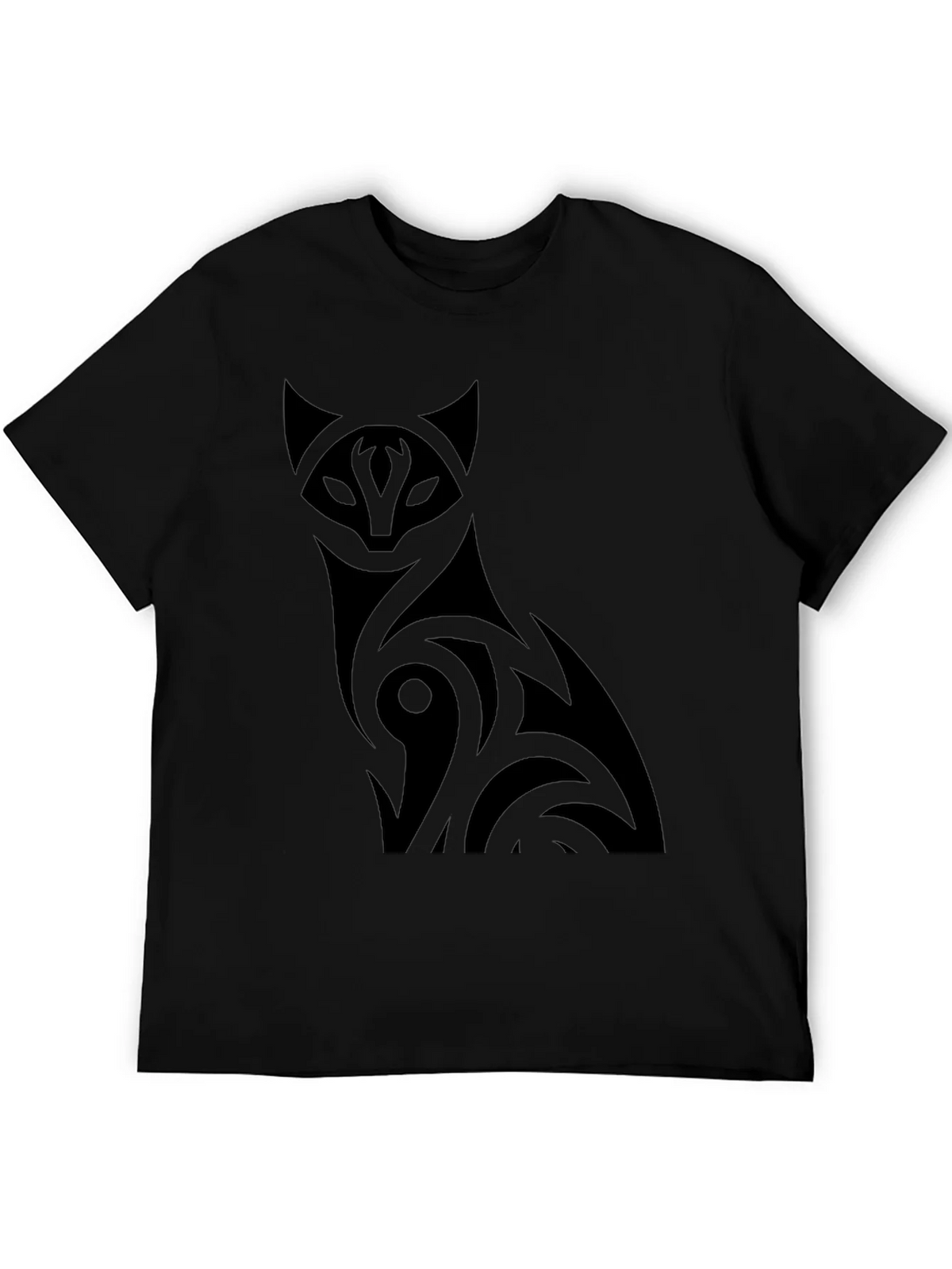 Black Cat Graphic Tee - Mens Crew Neck T-Shirt product image 5