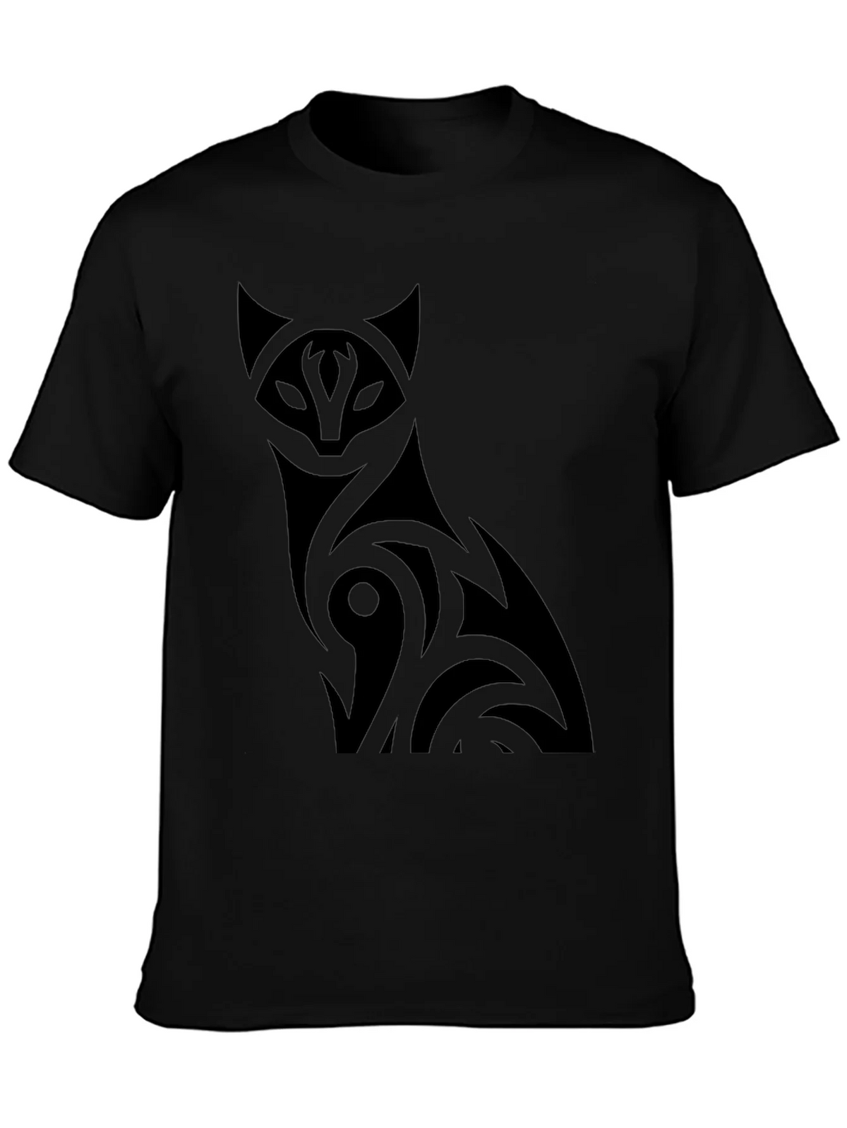 Black Cat Graphic Tee - Mens Crew Neck T-Shirt product image 3