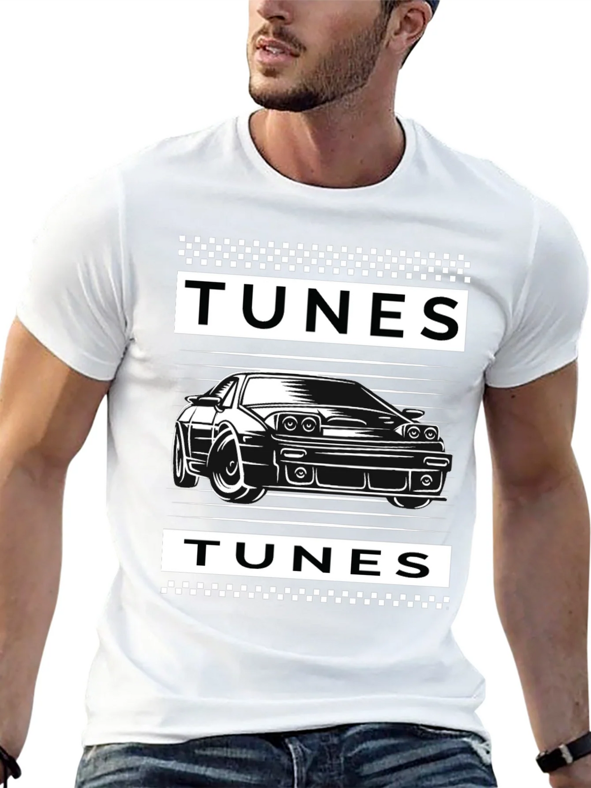 Tunes Car Graphic Tee - Black product image 12