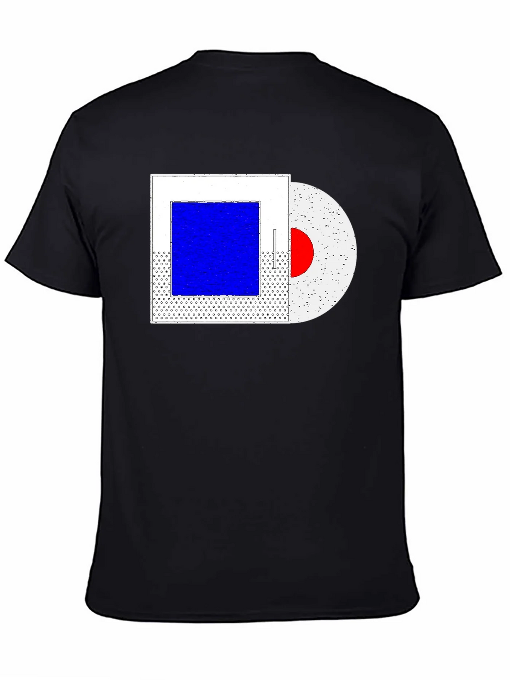 Abstract Art Graphic Tee - Trendy Black T-Shirt product image 3