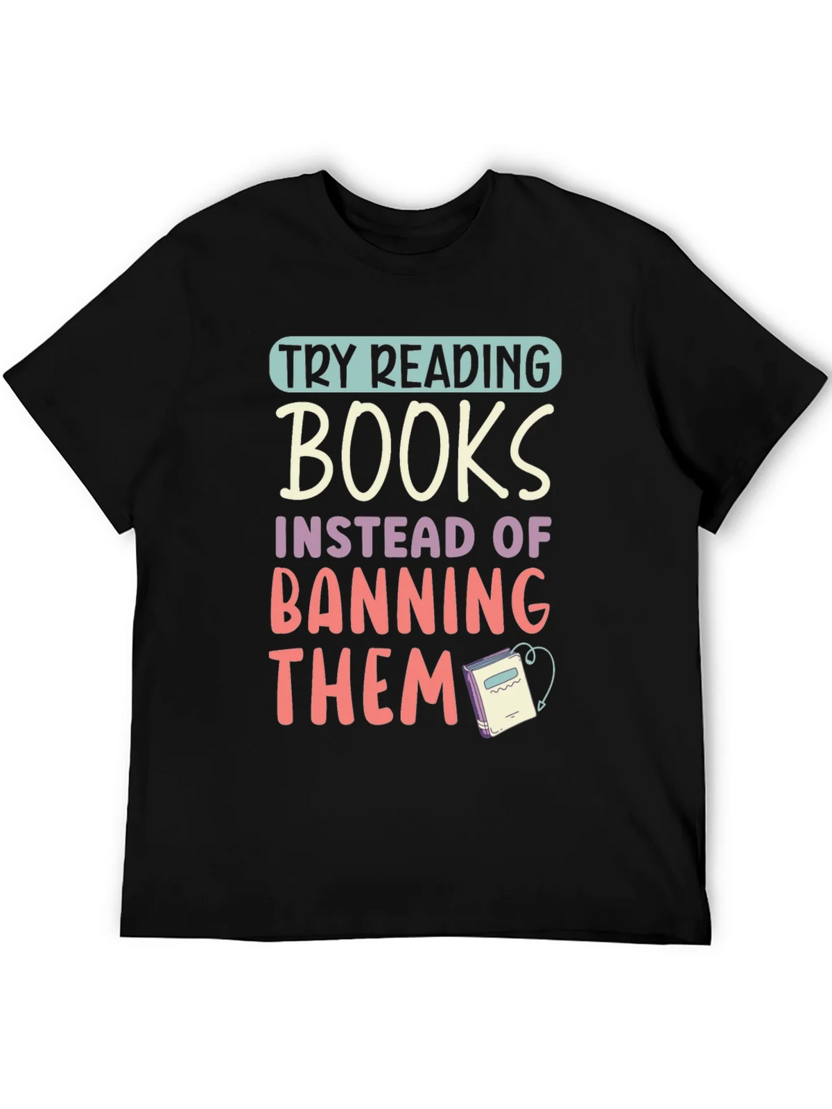 Try Reading Books Graphic Tee product image 4