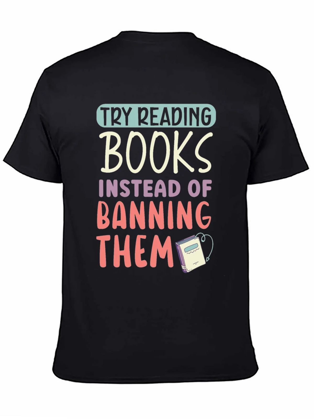 Try Reading Books Graphic Tee product image 3