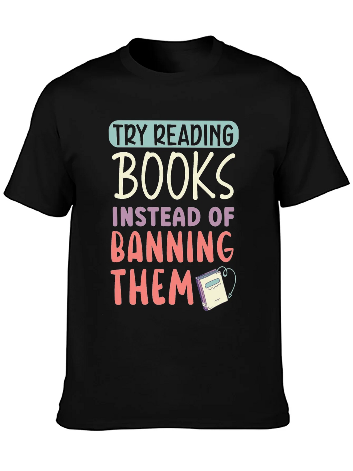Try Reading Books Graphic Tee product image 2