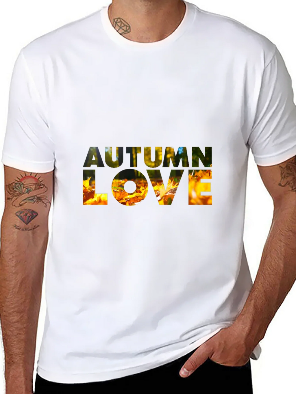 Autumn Love Graphic T-Shirt - Fall Season Tee product image 6