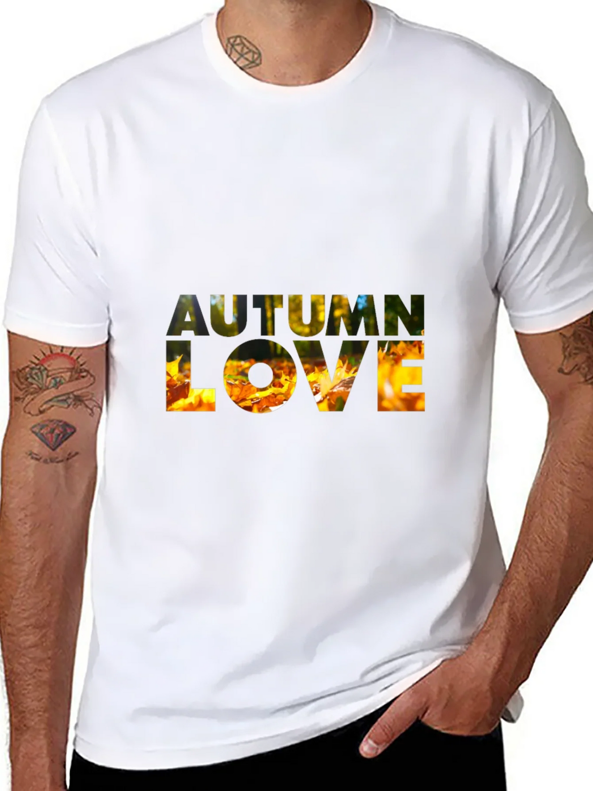Autumn Love Graphic T-Shirt - Fall Season Tee product image 6