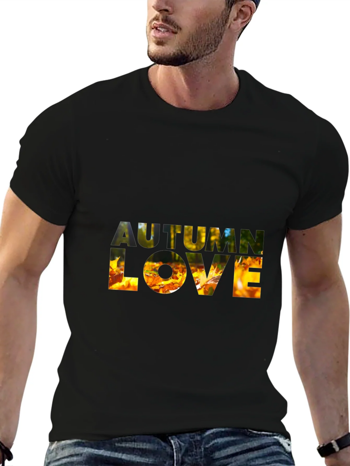Autumn Love Graphic T-Shirt - Fall Season Tee product image 5