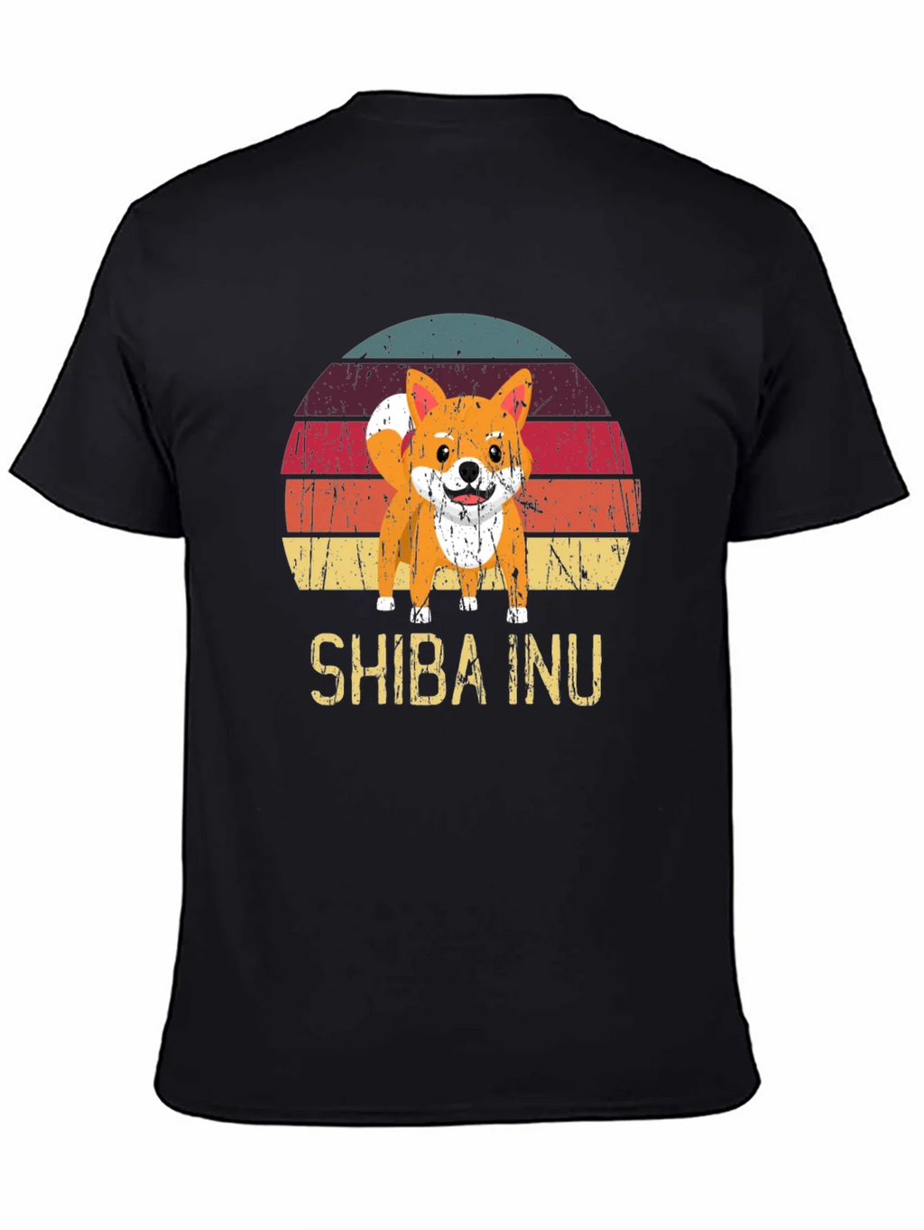 Retro Shiba Inu Graphic Tee product image 4