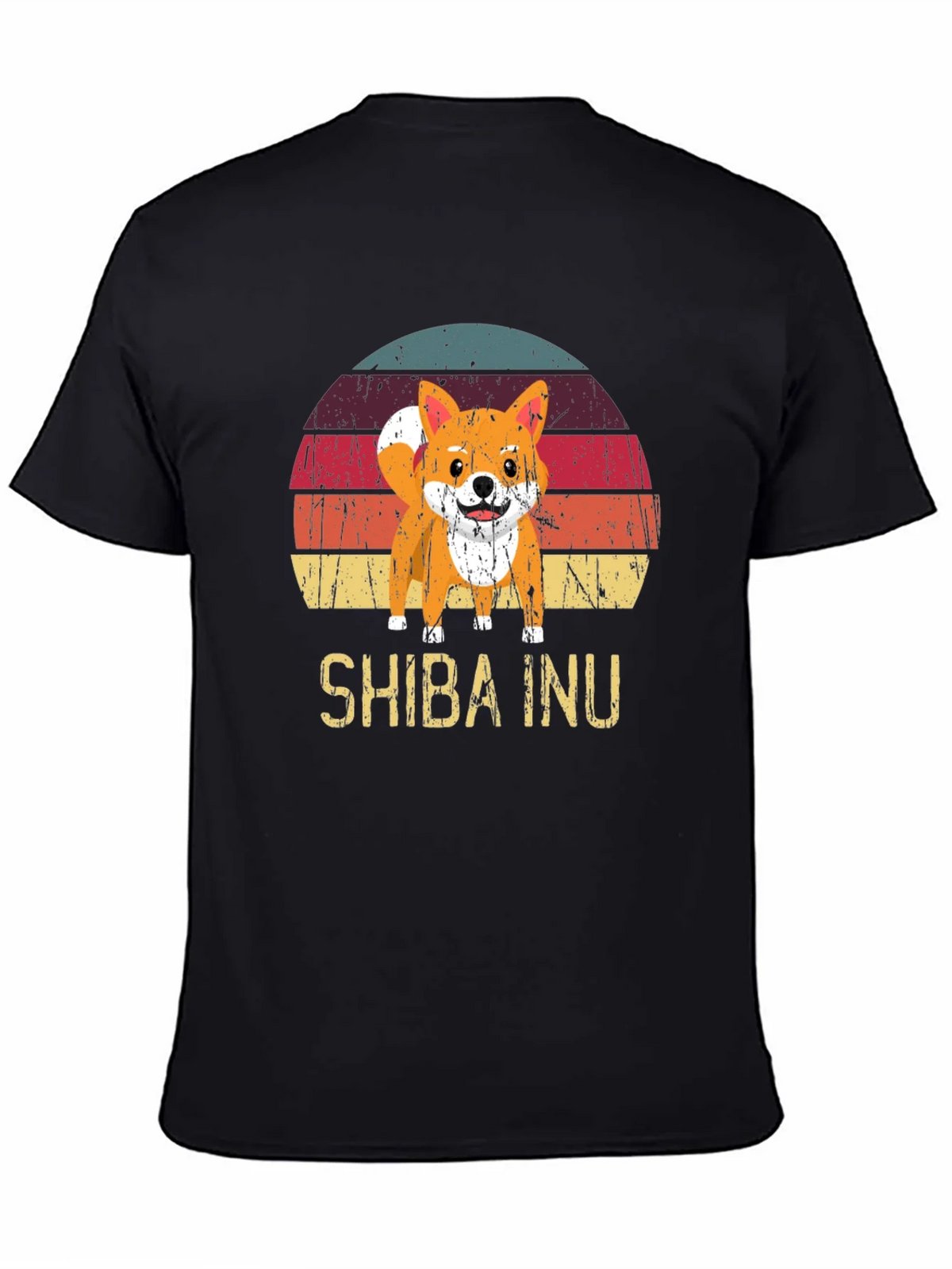 Retro Shiba Inu Graphic Tee product image 4