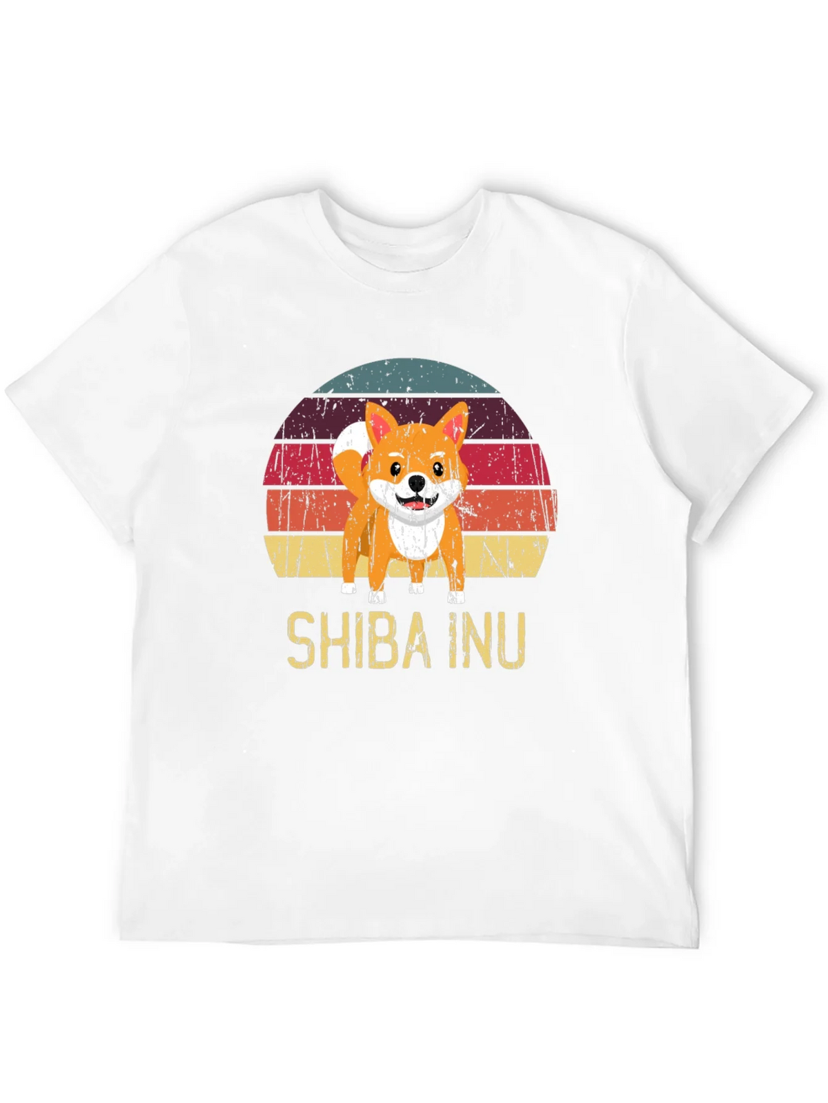 Retro Shiba Inu Graphic Tee product image 11