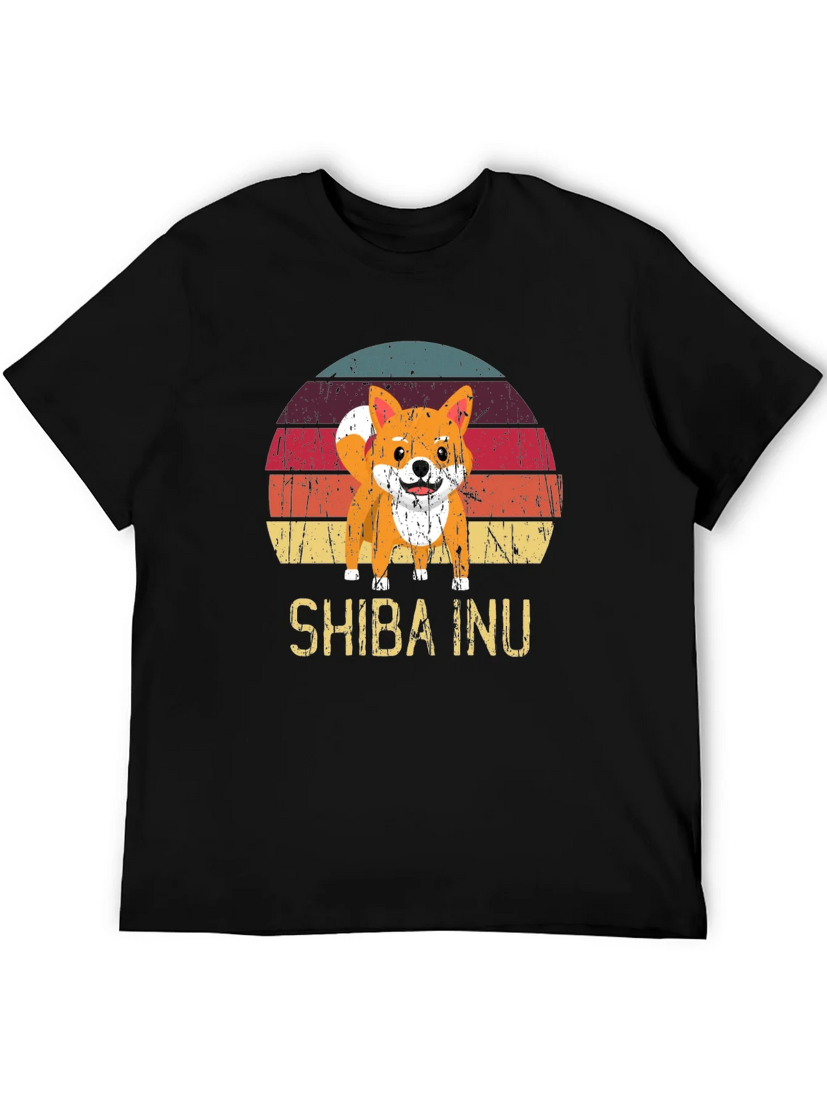 Retro Shiba Inu Graphic Tee product image 5