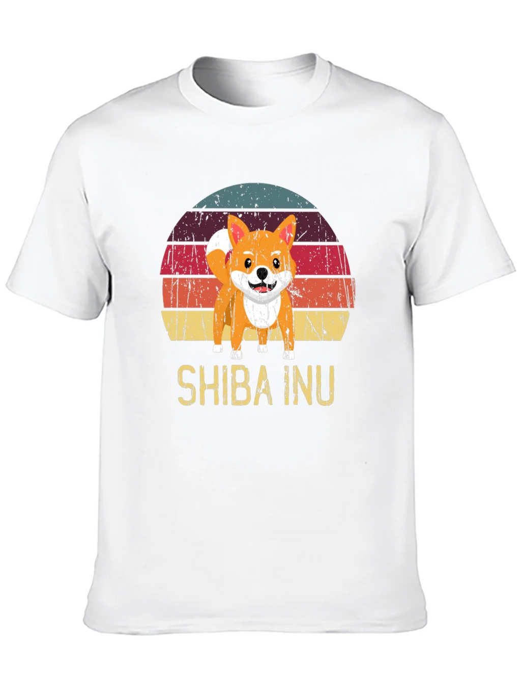 Retro Shiba Inu Graphic Tee product image 9