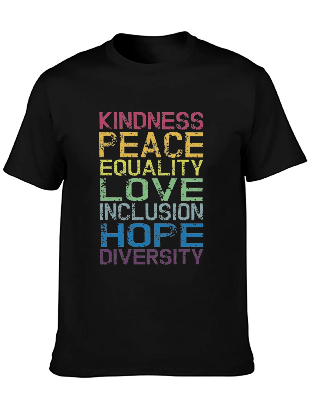 Kindness Peace Equality T-Shirt - Pride Positive product image 3