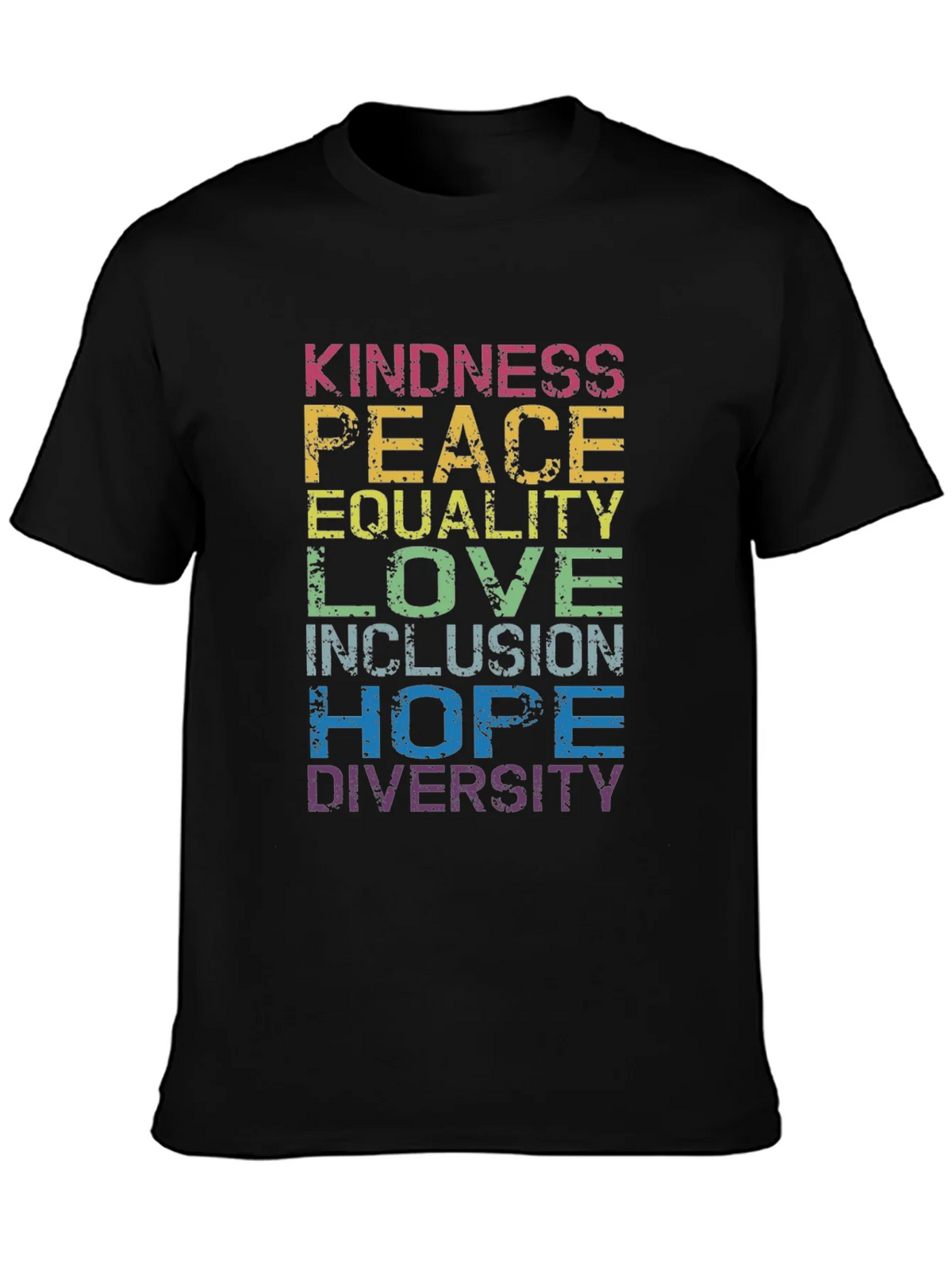 Kindness Peace Equality T-Shirt - Pride Positive product image 3