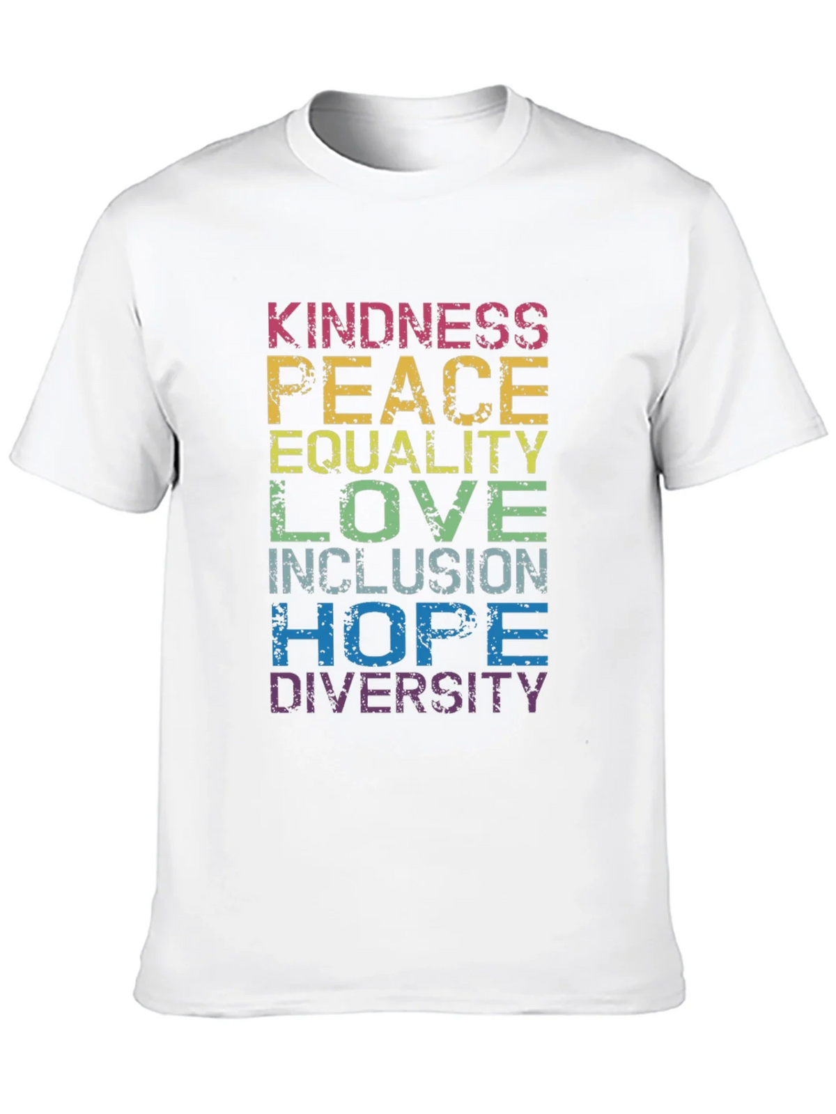 Kindness Peace Equality T-Shirt - Pride Positive product image 7