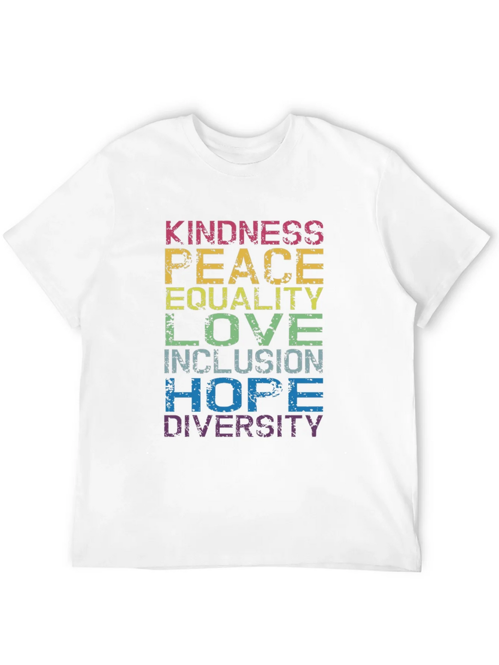Kindness Peace Equality T-Shirt - Pride Positive product image 9