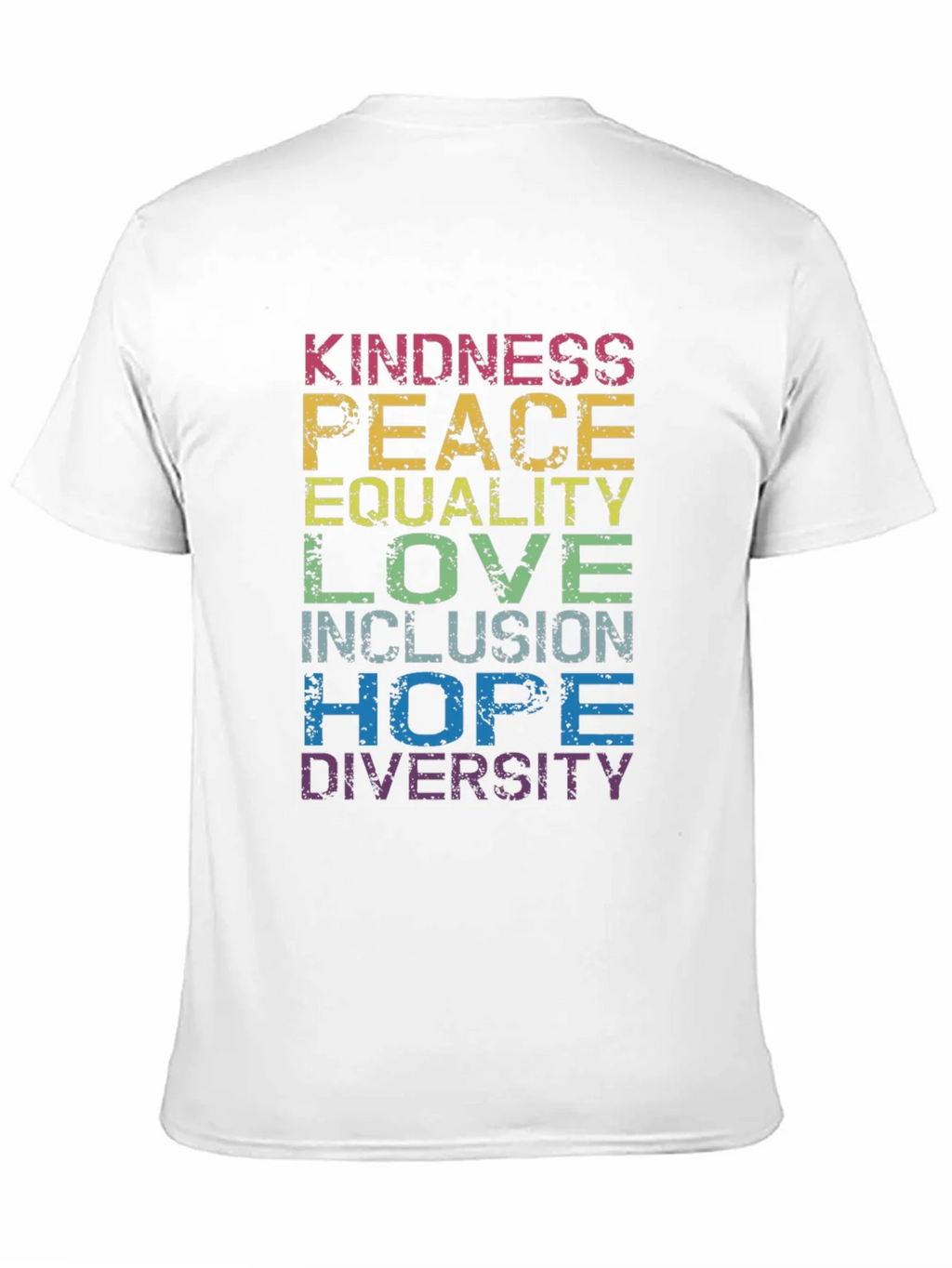 Kindness Peace Equality T-Shirt - Pride Positive product image 8