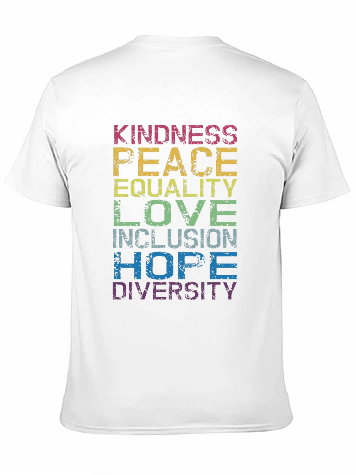 Kindness Peace Equality T-Shirt - Pride Positive product image 8