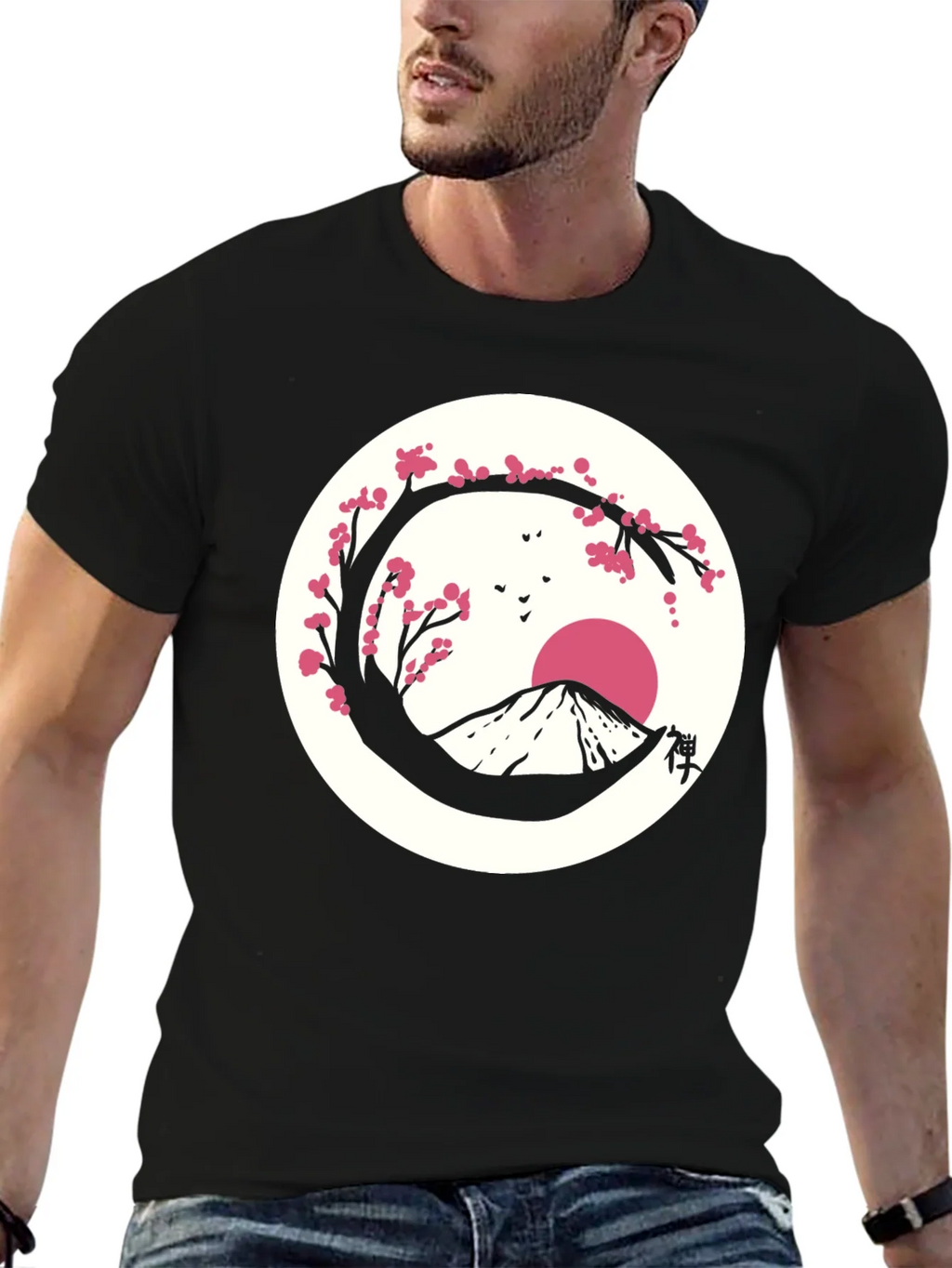 Zen Mountain Blossom T-Shirt product image 6