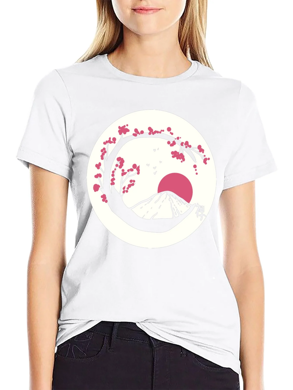 Zen Mountain Blossom T-Shirt product image 8