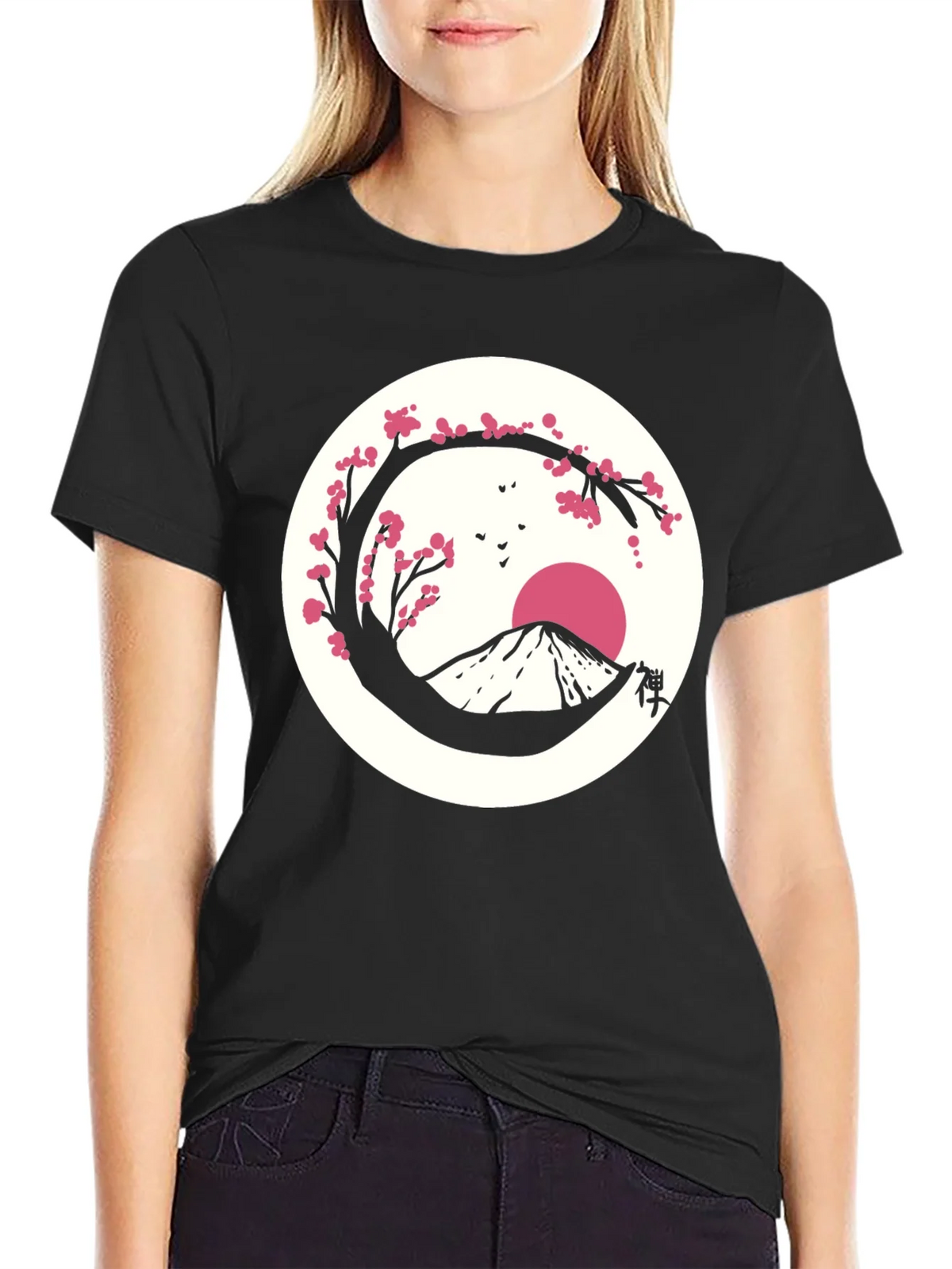 Zen Mountain Blossom T-Shirt product image 2