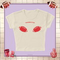 Perky Touchdowns Micro Rib Baby Tee product image 1