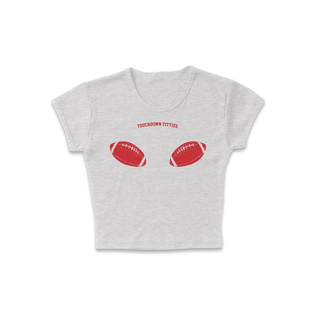 Perky Touchdowns Micro Rib Baby Tee product image 6