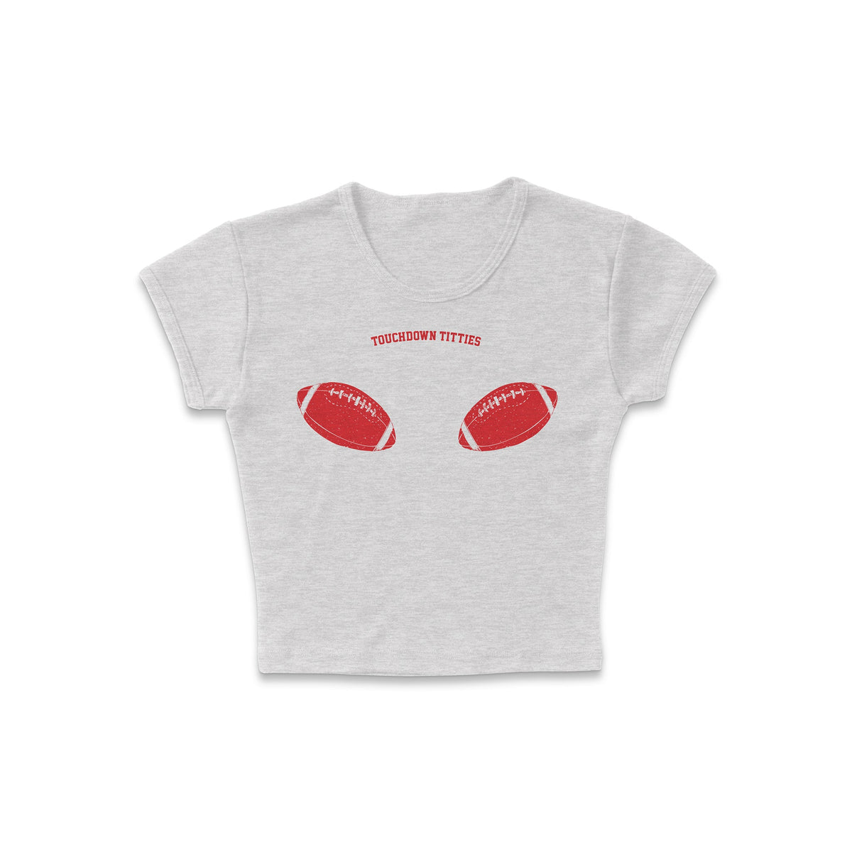 Perky Touchdowns Micro Rib Baby Tee product image 6