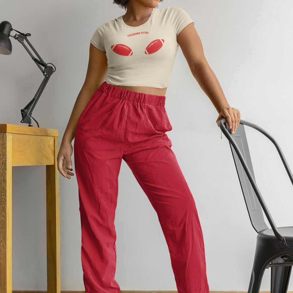 Perky Touchdowns Micro Rib Baby Tee product image 3