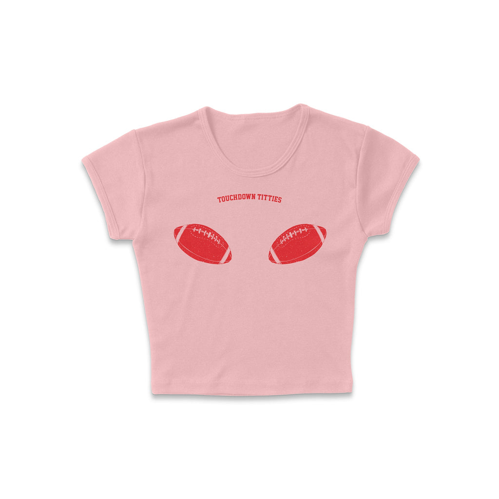 Perky Touchdowns Micro Rib Baby Tee product image 7