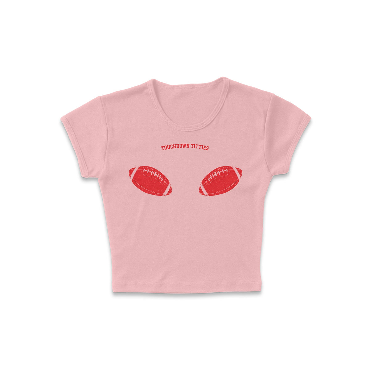 Perky Touchdowns Micro Rib Baby Tee product image 7