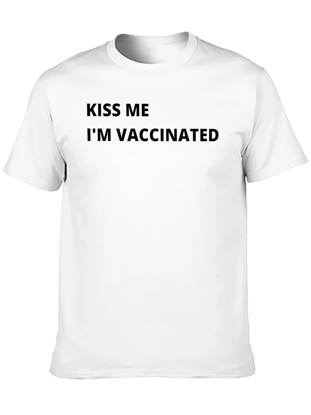 Kiss Me Im Vaccinated Graphic T-Shirt product image 9