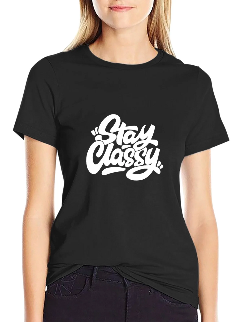 Stay Classy Graphic Tee - Modern Comfort product image 2