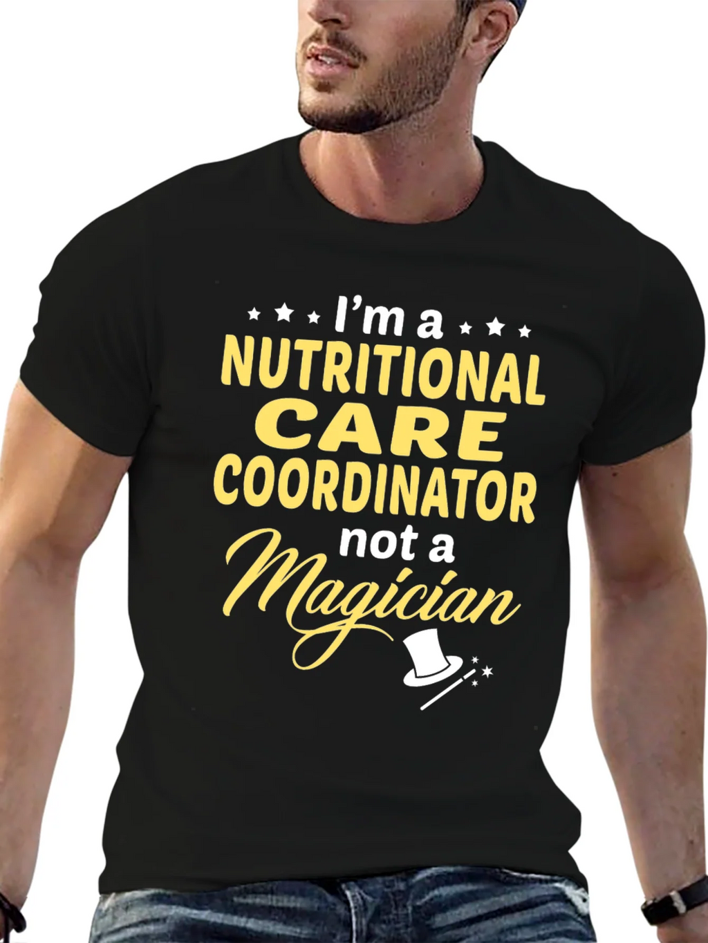 Nutritional Care Coordinator T-Shirt - Funny Magician Tee product image 5