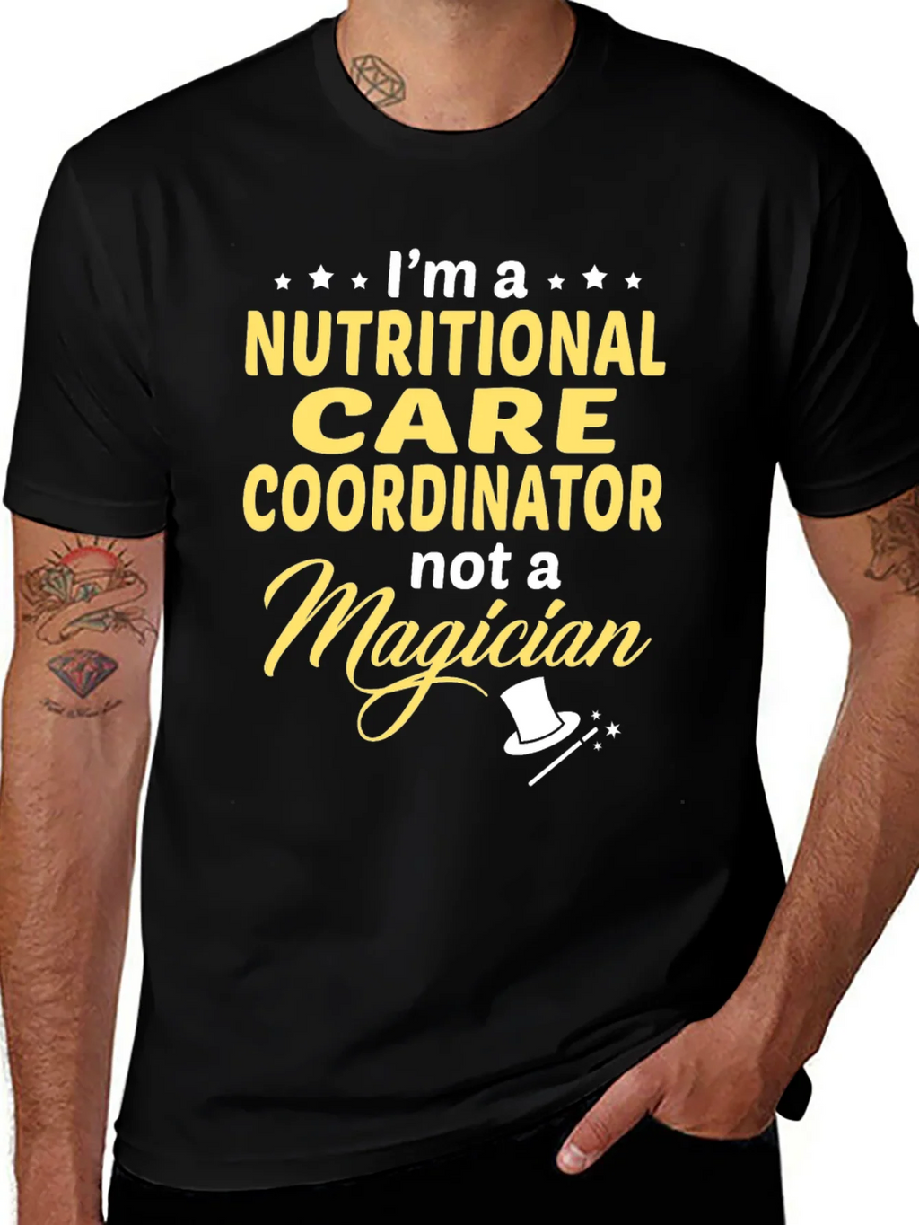 Nutritional Care Coordinator T-Shirt - Funny Magician Tee product image 1