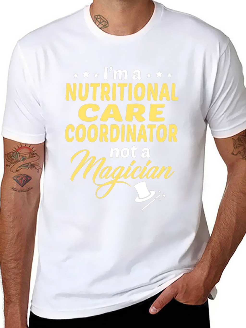 Nutritional Care Coordinator T-Shirt - Funny Magician Tee product image 6