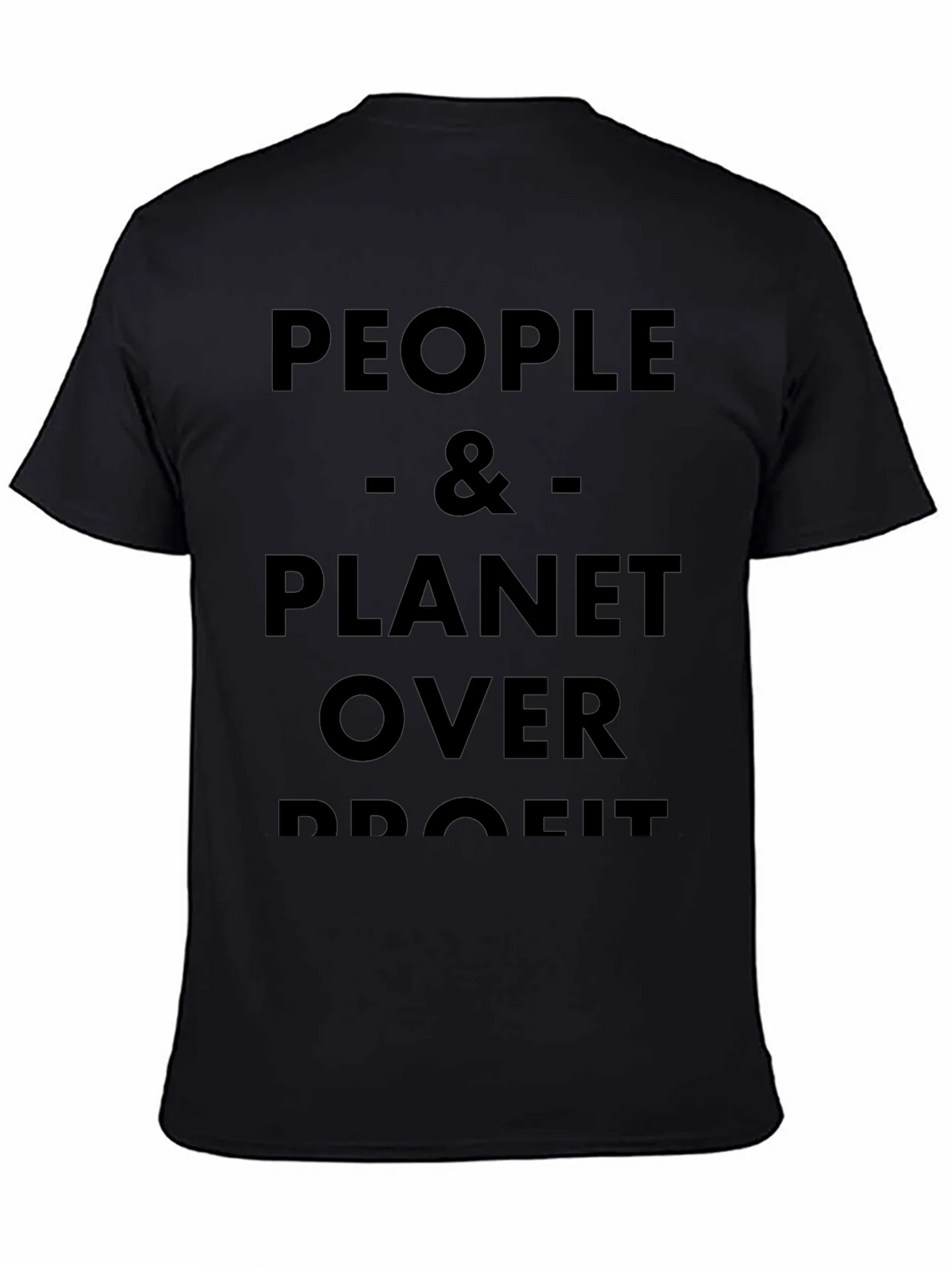 People & Planet Over Profit T-Shirt product image 3