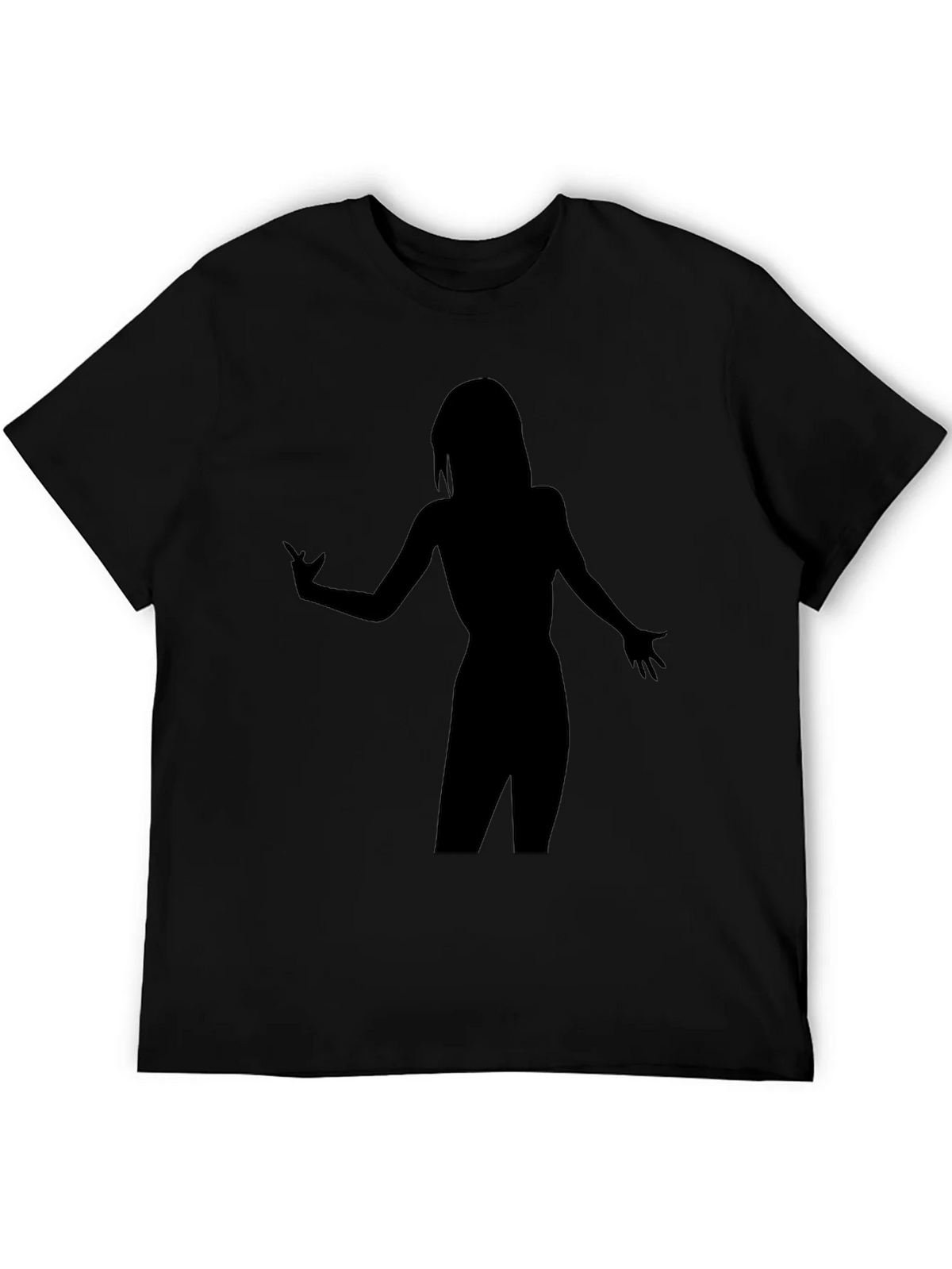 Silhouette Graphic T-Shirt - Stylish Black Tee product image 5