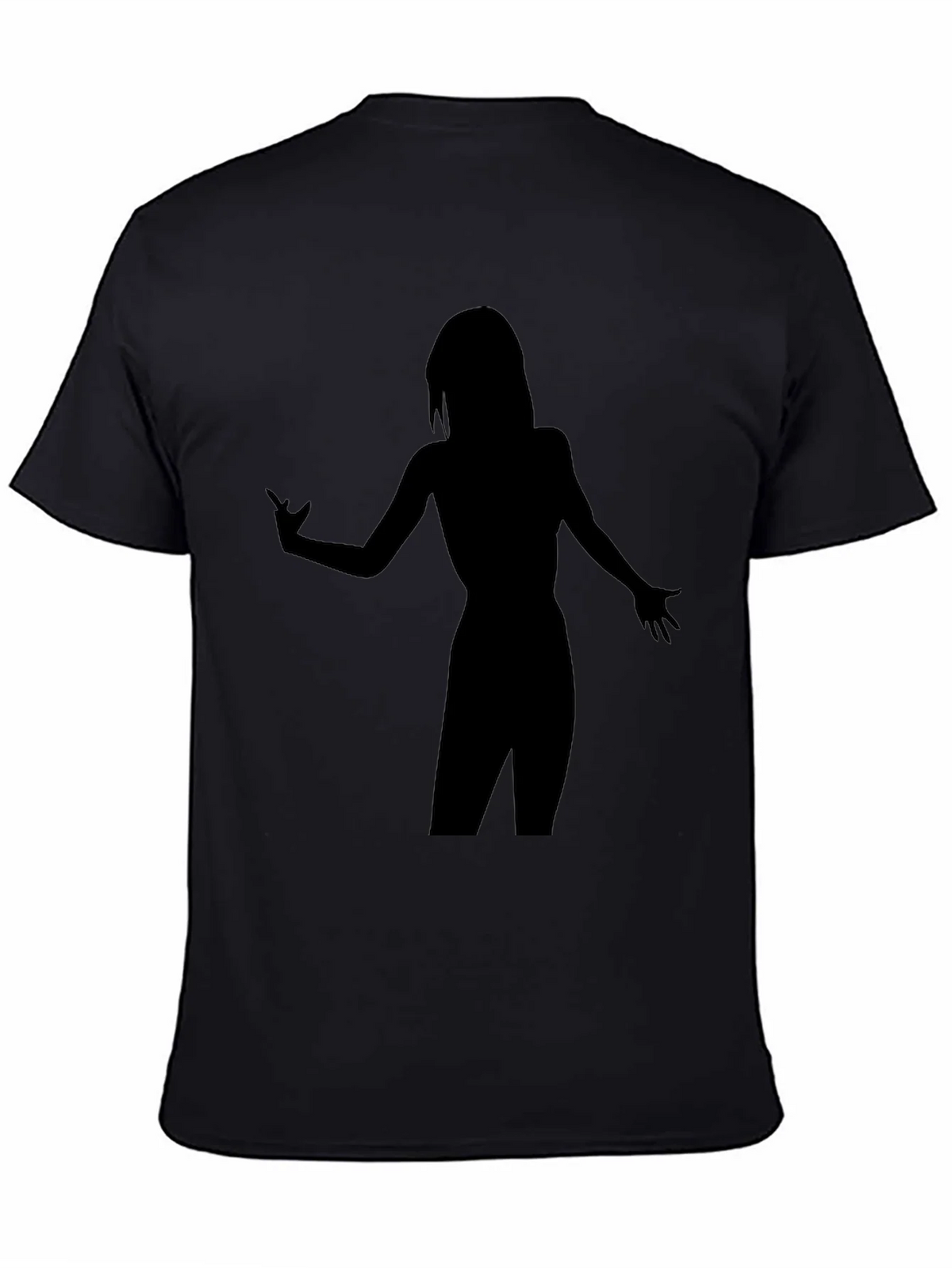 Silhouette Graphic T-Shirt - Stylish Black Tee product image 4