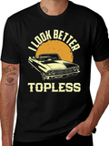 I Look Better Topless Car T-Shirt product image 1