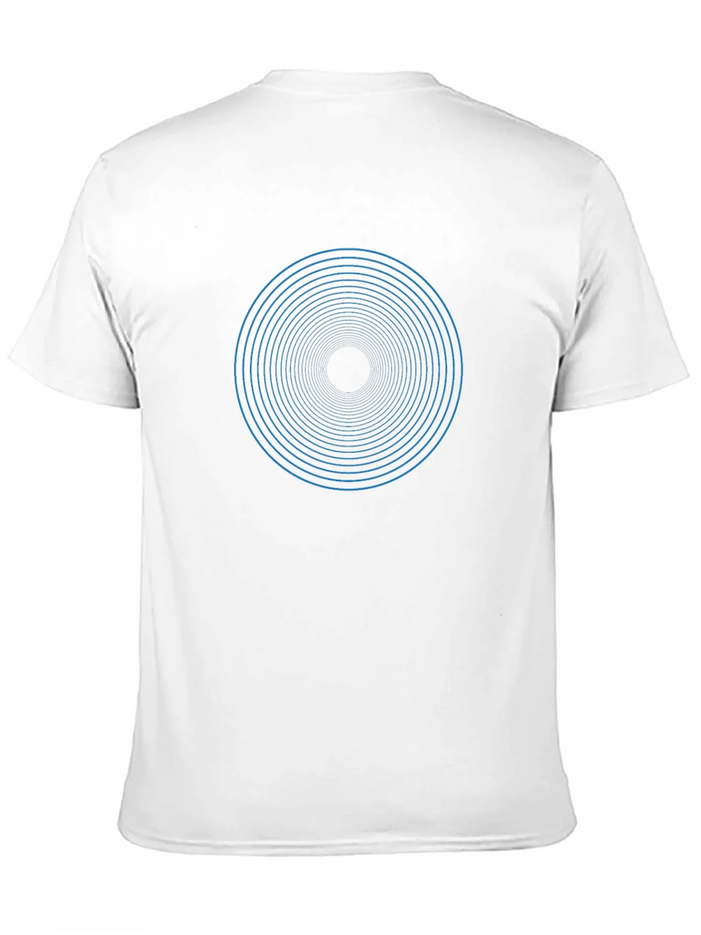 Hypnotic Circle Graphic Tee - Mens Black T-Shirt product image 8