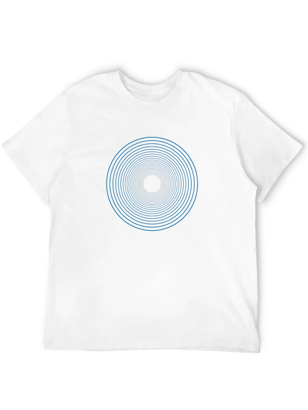 Hypnotic Circle Graphic Tee - Mens Black T-Shirt product image 9