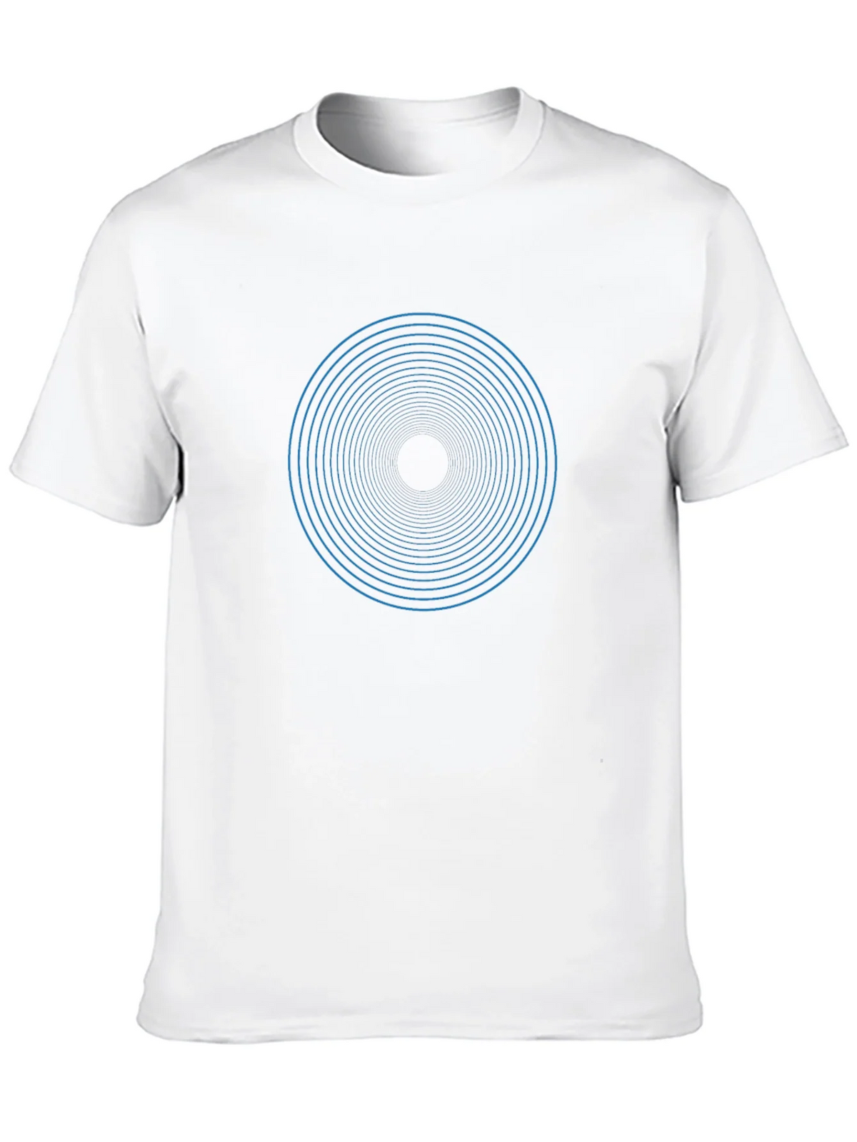 Hypnotic Circle Graphic Tee - Mens Black T-Shirt product image 7