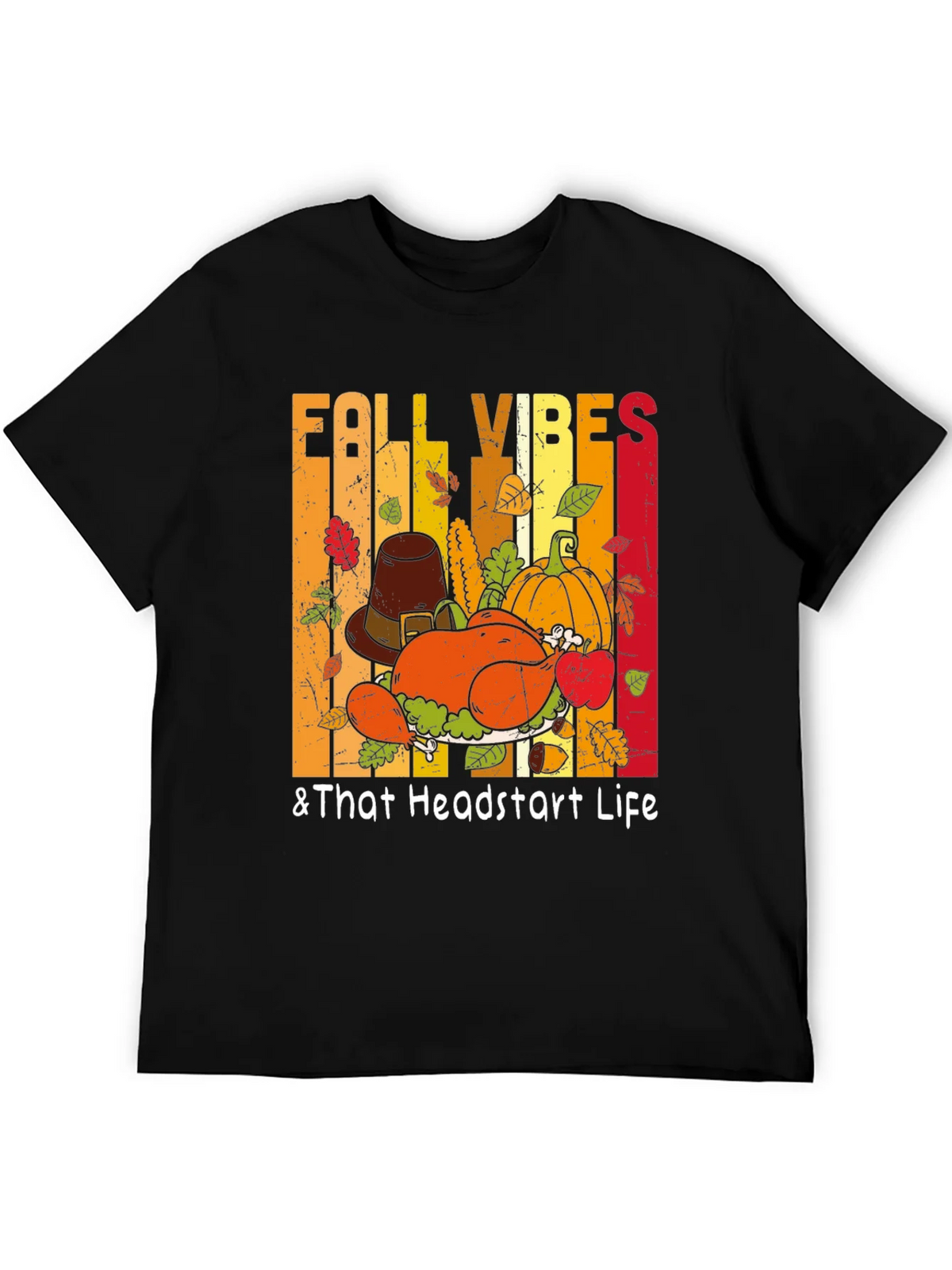 Fall Vibes Thanksgiving T-Shirt product image 5
