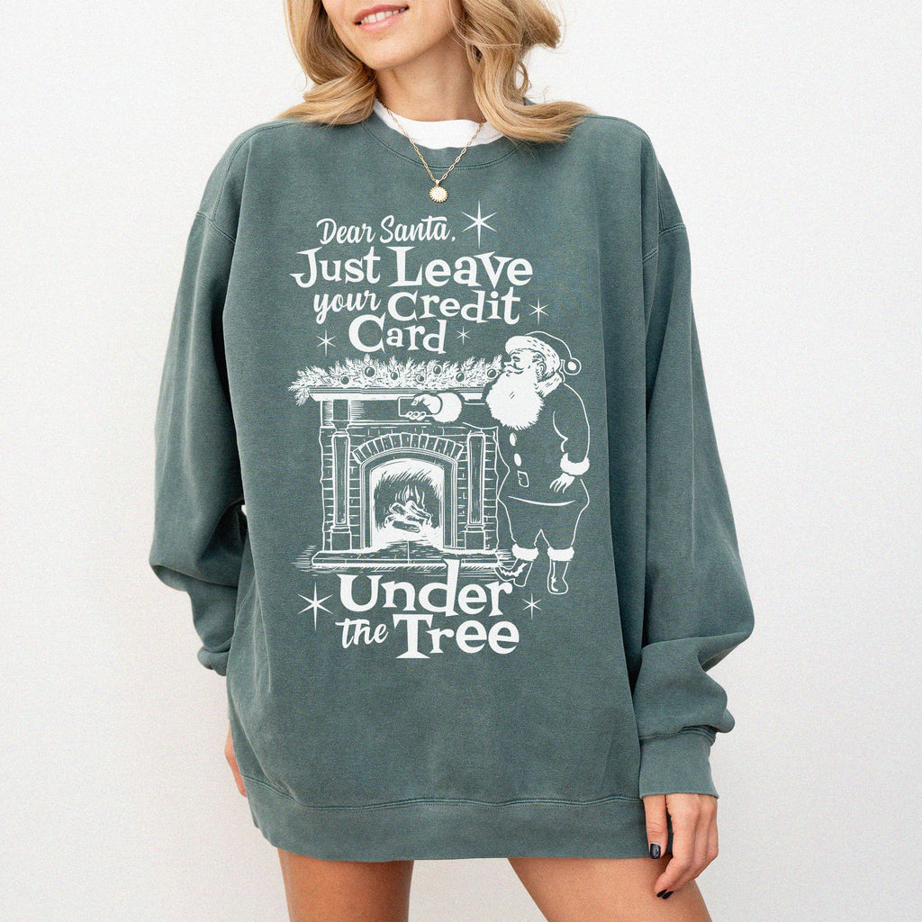 Santa's Credit Card Sweatshirt product image 1