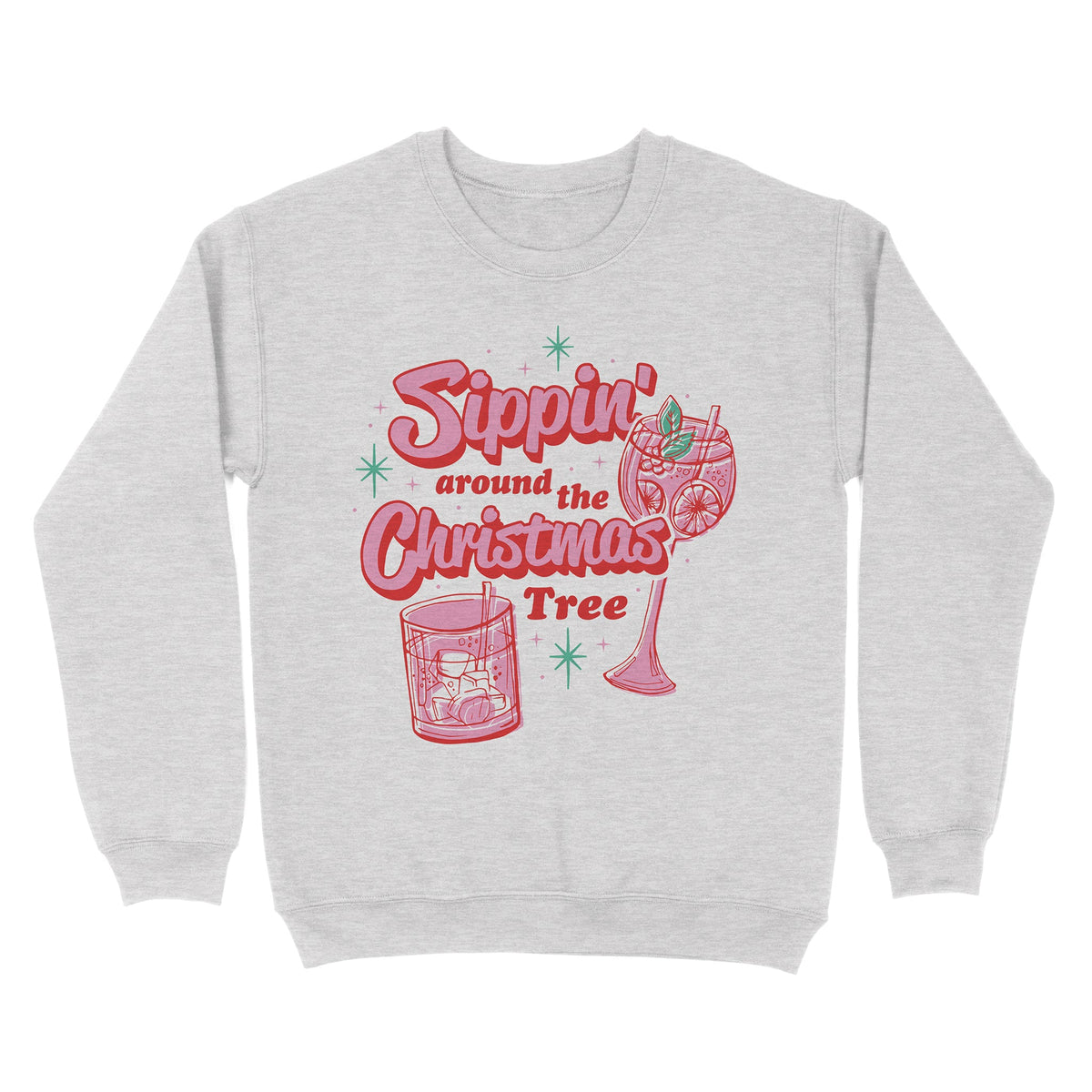 Sippin Around The Tree Sweatshirt product image 4