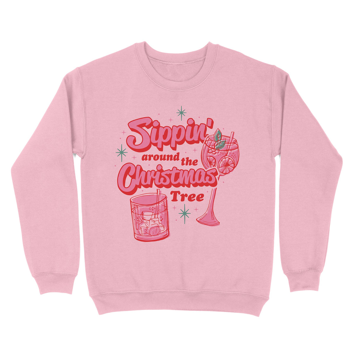 Sippin Around The Tree Sweatshirt product image 2