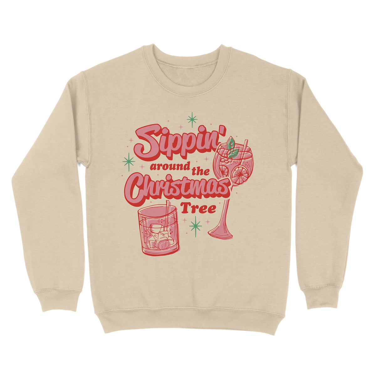 Sippin Around The Tree Sweatshirt product image 5