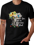 Elephant Autism Awareness T-Shirt Be Kind product image 1