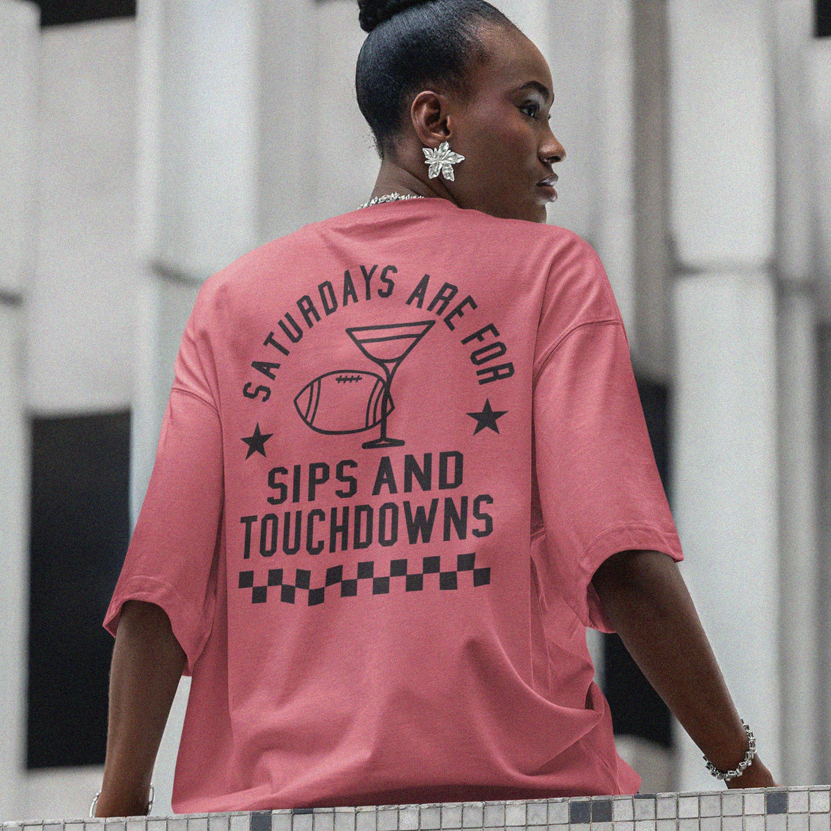 Touchdown Drinks Front And Back Shirt product image 1