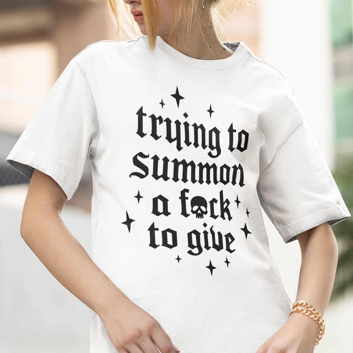 Trying to Summon Heavyweight Shirt product image 1